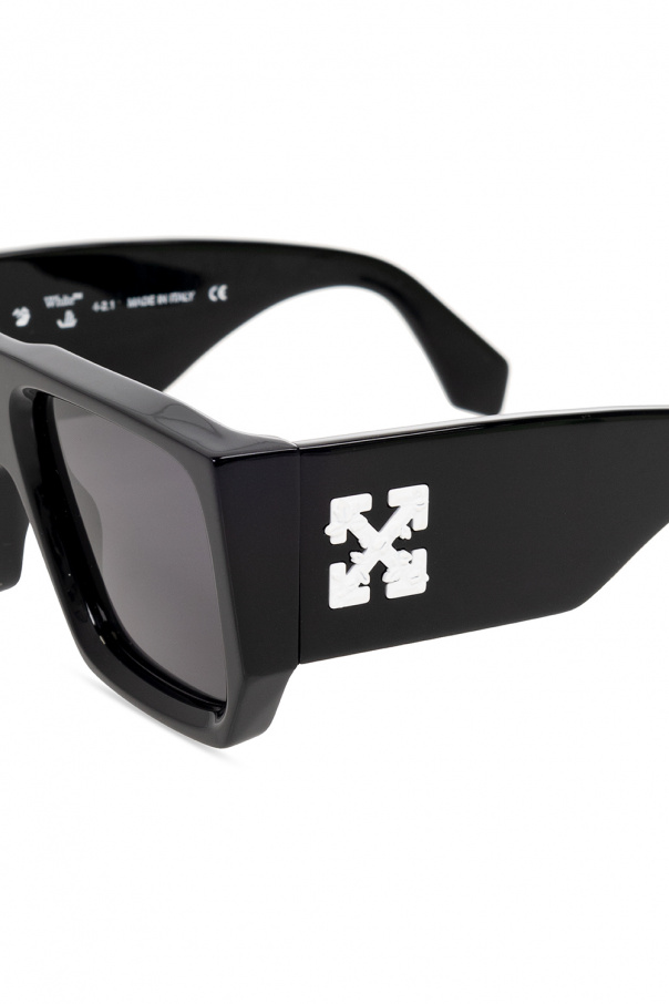 White - 'Tropez' sunglasses Off - SchaferandweinerShops
